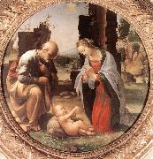 BARTOLOMEO, Fra The Adoration of the Christ Child nn oil painting reproduction